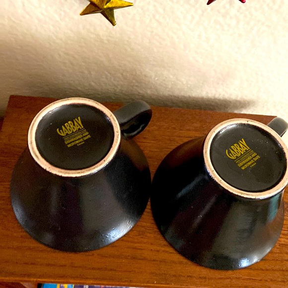 Vintage Stonewear Set of 4 COFFEE MUGS - Picture 5 of 5